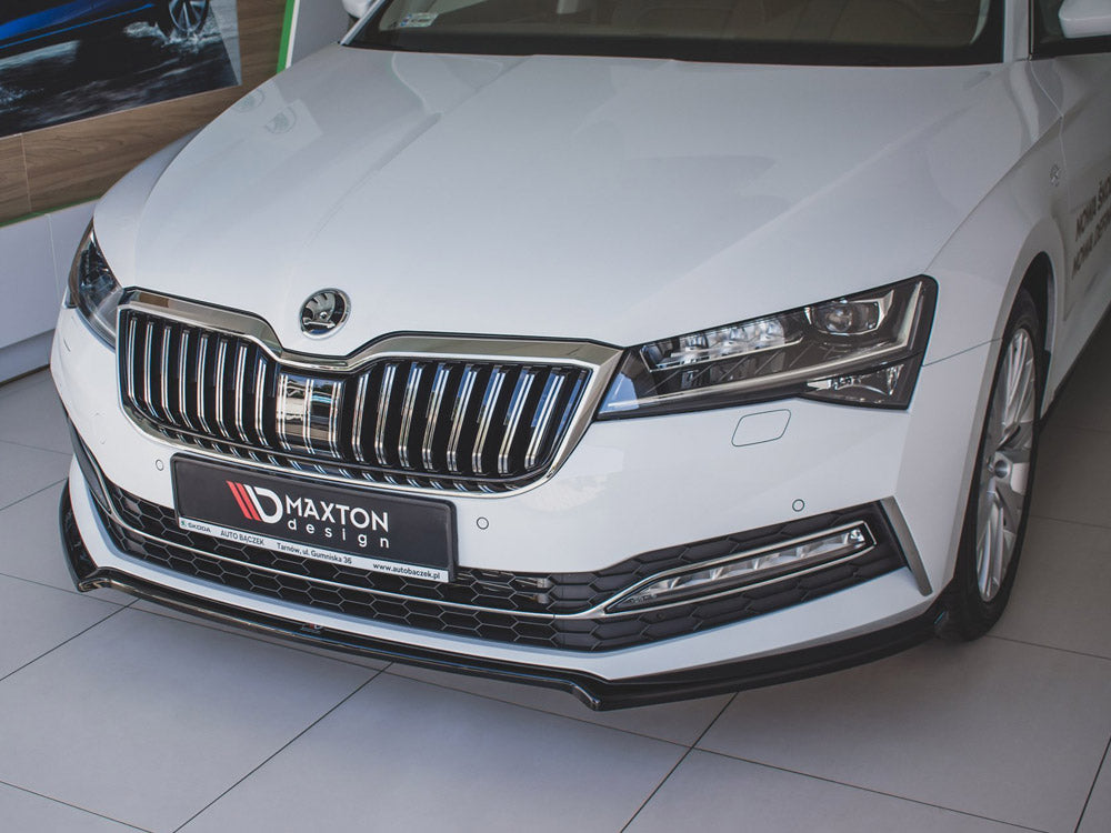 Maxton Design Front Splitter V.1 Skoda Superb MK3 FL (2019-)