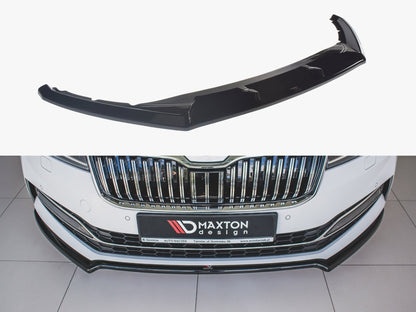 Maxton Design Front Splitter V.2 Skoda Superb MK3 FL (2019-)