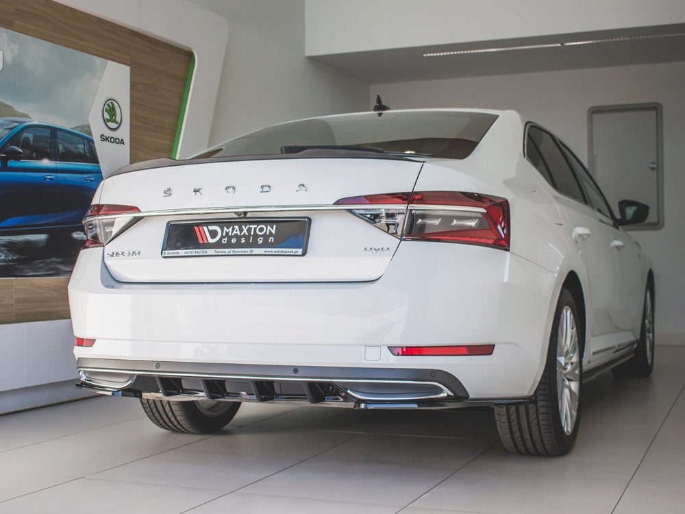 Maxton Design Rear Valance Skoda Superb Mk3 FL (2019-)