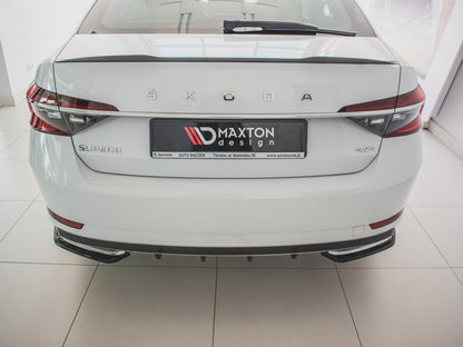 Maxton Design Rear Side Splitters Skoda Superb Liftback / Estate Mk3 Facelift