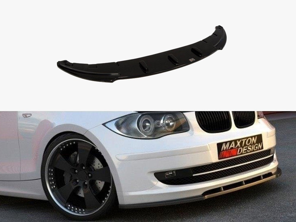 Maxton Design Front Splitter Bmw 1 E81 / E87 (Standard Model) (2007-2011) - Carbon Look