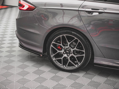 Maxton Design Rear Side Splitters V.1 Ford Mondeo ST-Line Mk5 Facelift (2019-)
