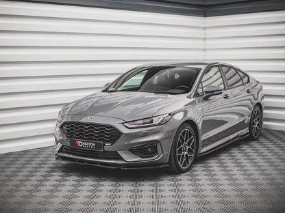 Maxton Design Front Splitter V.2 Ford Mondeo St-line MK5 Facelift (2019-)