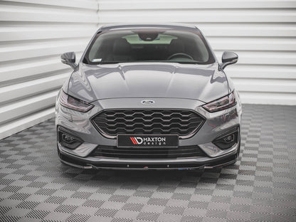 Maxton Design Front Splitter V.2 Ford Mondeo St-line MK5 Facelift (2019-)