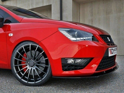 Maxton Design Front Splitter Seat Ibiza IV Cupra (6J) Facelift