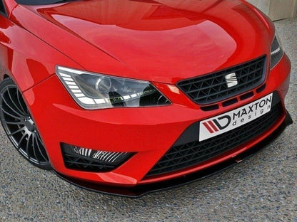 Maxton Design Front Splitter Seat Ibiza IV Cupra (6J) Facelift