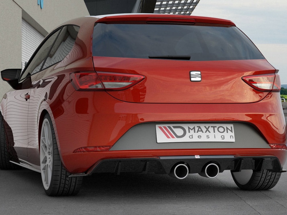 Maxton Design Rear Valance V.2 Seat Leon MK3 Cupra Facelift