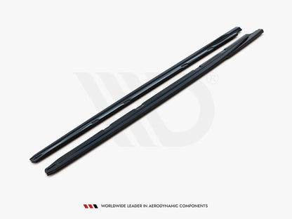 Maxton Design Side Skirts Diffusers V.5 Seat Leon Mk3 Cupra / FR Facelift