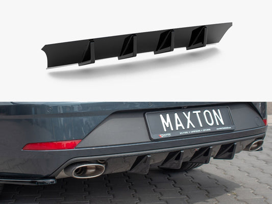 Maxton Design Rear Diffuser Seat Leon MK3 Cupra ST - Carbon Look