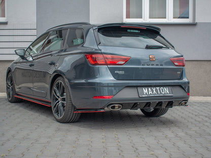 Maxton Design Rear Diffuser Seat Leon MK3 Cupra ST - Carbon Look