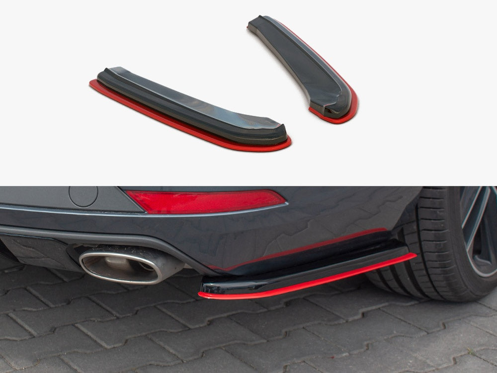 Maxton Design Rear Side Splitters V.4 Seat Leon Cupra Mk3 FL Sportstourer