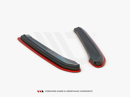 Maxton Design Rear Side Splitters V.4 Seat Leon Cupra Mk3 FL Sportstourer