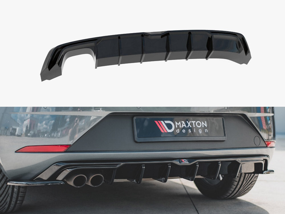 Maxton Design Rear Valance Seat Leon Mk3 FR Facelift (2017-2019)