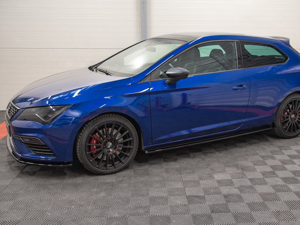 Maxton Design Side Skirts Splitters Seat Leon Cupra/ FR SC MK3/ MK3 Facelift (2013-2019)