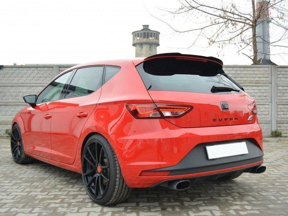 Maxton Design Spoiler CAP Seat Leon Mk3 Cupra Hatchback (2012-2016)
