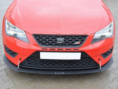 Maxton Design Front Racing Splitter Seat Leon III Cupra / FR