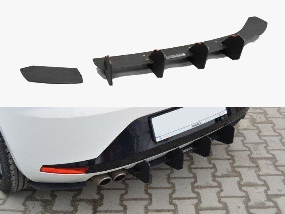 Maxton Design Rear Diffuser Seat Leon MK3 FR Hatchback (2012-2016)