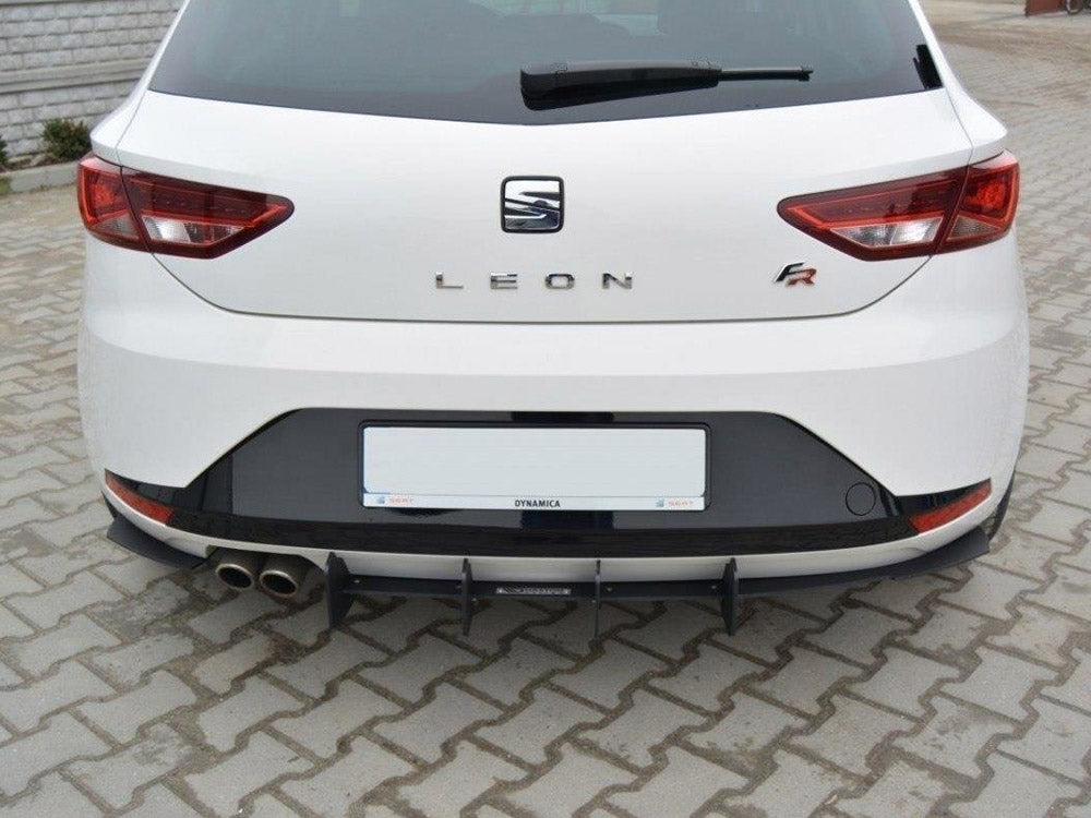 Maxton Design Rear Diffuser Seat Leon MK3 FR Hatchback (2012-2016)