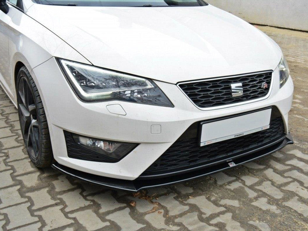 Maxton Design Front Splitter Seat Leon III Cupra / FR