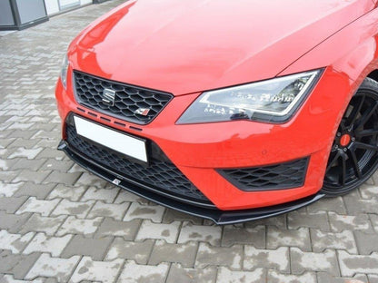 Maxton Design Front Splitter Seat Leon III Cupra / FR