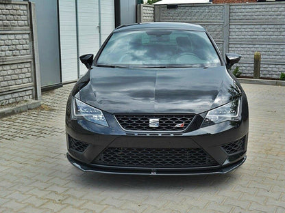 Maxton Design Front Splitter Seat Leon III Cupra / FR