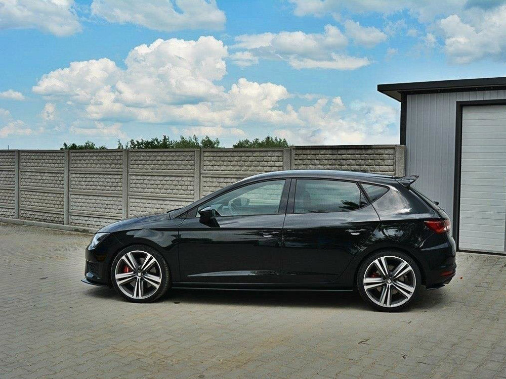 Maxton Design Side Skirts Diffusers Seat Leon III Cupra / FR