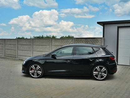 Maxton Design Side Skirts Diffusers Seat Leon III Cupra / FR