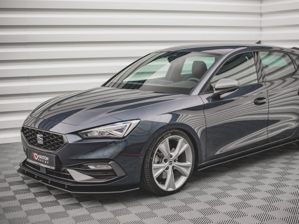 Maxton Design Street PRO Front Splitter Seat Leon FR Mk4