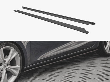 Maxton Design Street PRO Side Skirts Diffusers Seat Leon FR Mk4