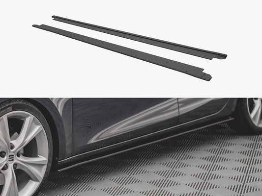 Maxton Design Street PRO Side Skirts Diffusers Seat Leon FR Mk4