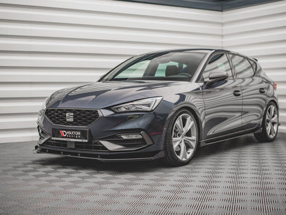 Maxton Design Street PRO Side Skirts Diffusers + Flaps Seat Leon FR Mk4