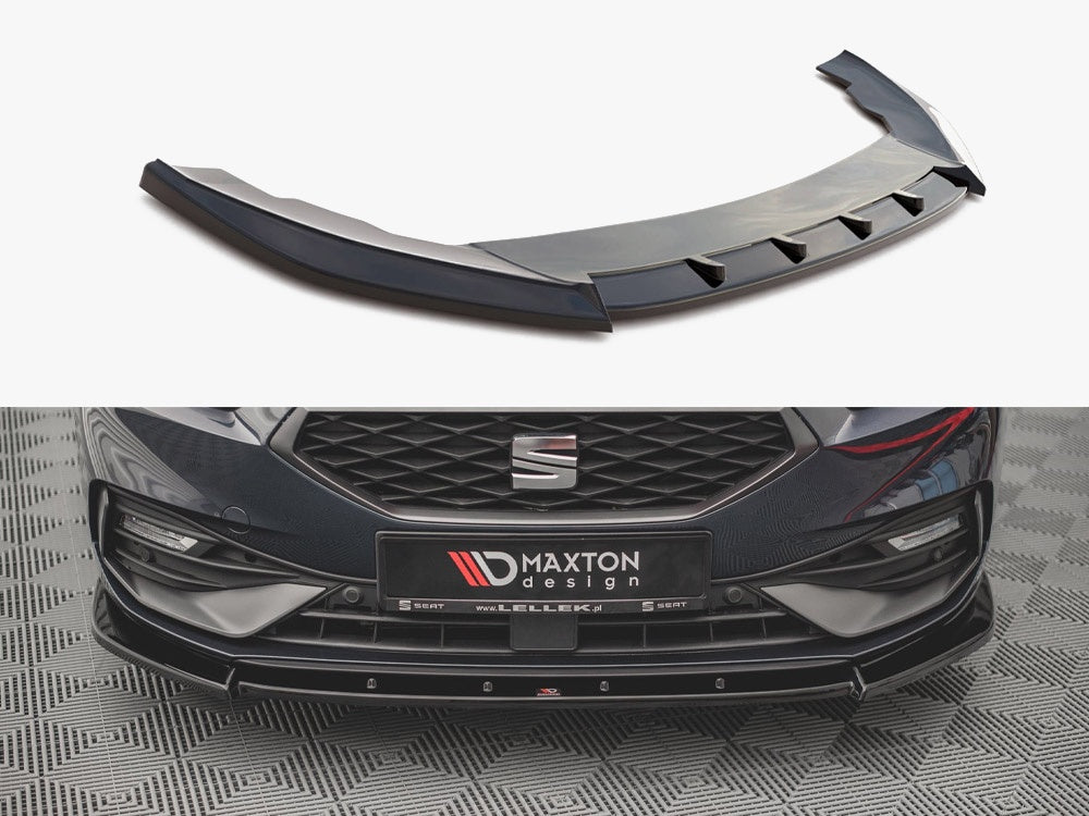 Maxton Design Front Splitter V.1 Seat Leon FR Mk4
