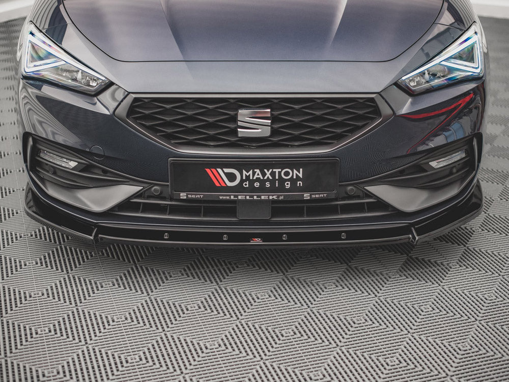 Maxton Design Front Splitter V.1 Seat Leon FR Mk4