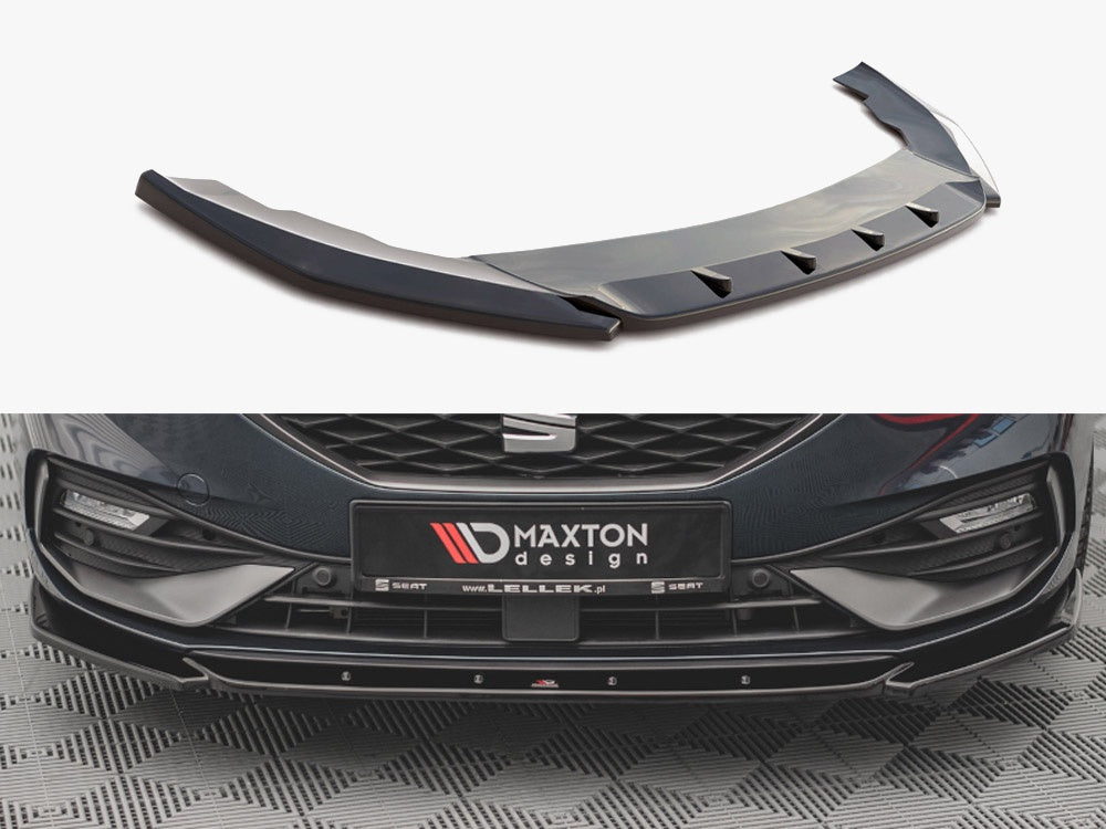 Maxton Design Front Splitter V.2 Seat Leon FR Mk4