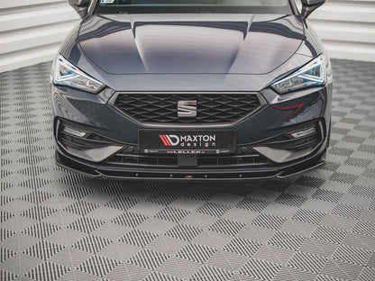 Maxton Design Front Splitter V.2 Seat Leon FR Mk4