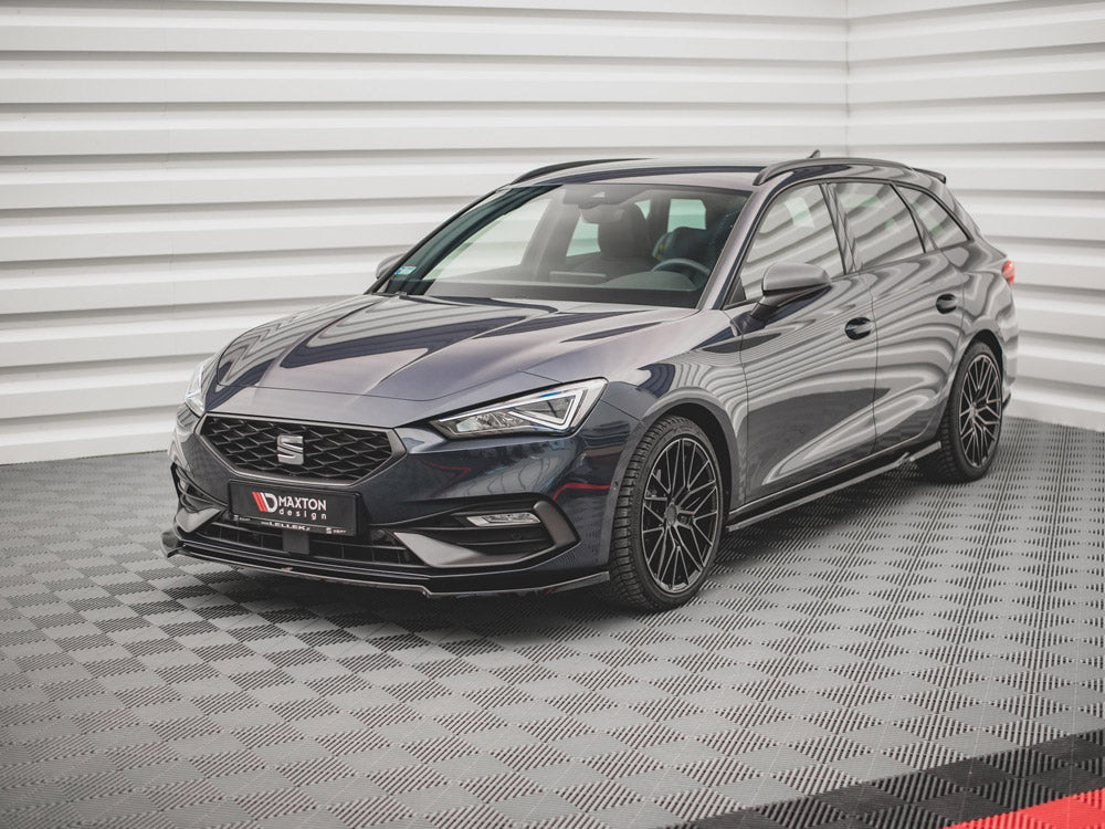 Maxton Design Front Splitter V.4 Seat Leon FR Mk4