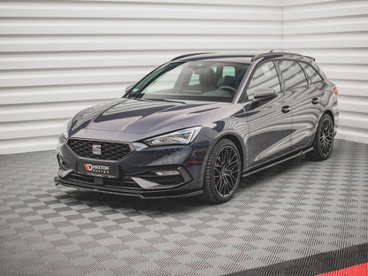 Maxton Design Front Splitter V.4 Seat Leon FR Mk4