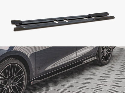 Maxton Design Side Skirts Diffusers V.2 Seat Leon FR ST / Hatchback Mk4 / Cupra Leon ST / Hatchback Mk1 / Mk1 Facelift