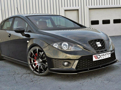 Maxton Design Front Splitter V.1 Seat Leon Mk2 Cupra / FR Facelift