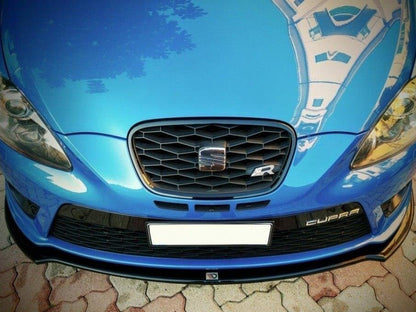 Maxton Design Front Splitter V.1 Seat Leon Mk2 Cupra / FR Facelift