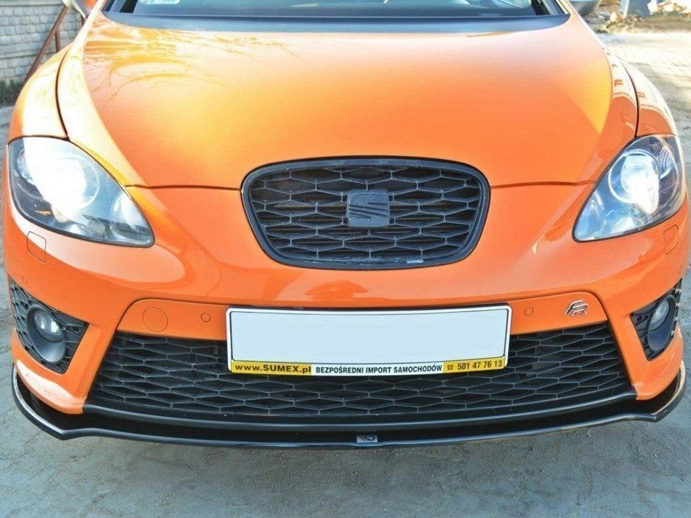 Maxton Design Front Splitter V.2 Seat Leon Mk2 Cupra / FR (Facelift)