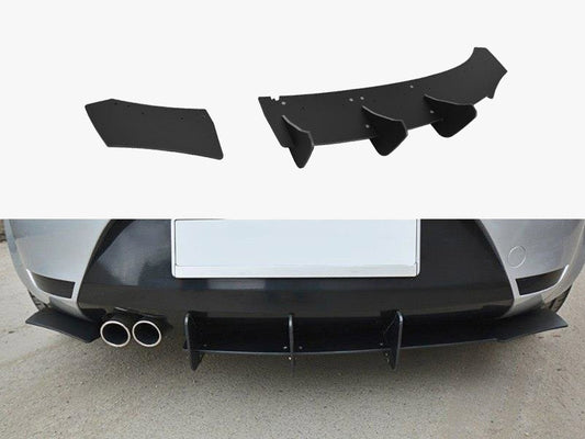 Maxton Design Rear Diffuser V.1 Seat Leon MK2 Cupra/ FR (2005-2012)
