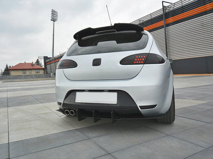 Maxton Design Rear Diffuser & Rear Side Splitters V.2 Seat Leon MK2 Cupra/fr (2005-2012)
