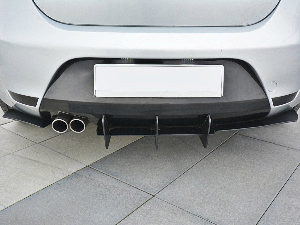 Maxton Design Rear Diffuser & Rear Side Splitters V.2 Seat Leon MK2 Cupra/fr (2005-2012)