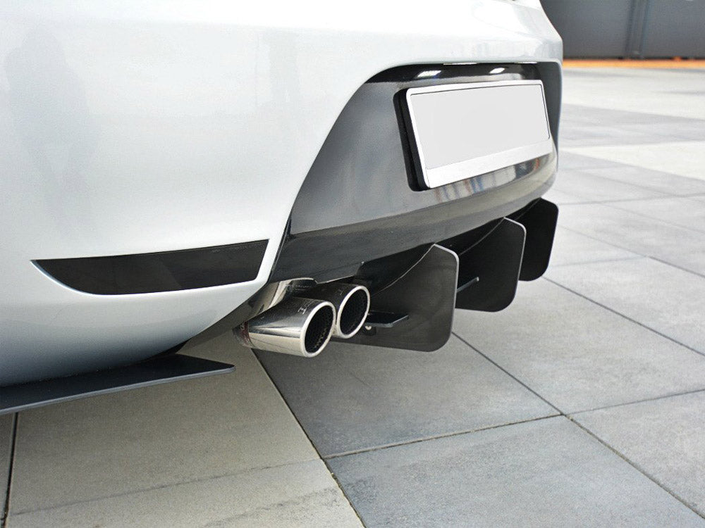 Maxton Design Rear Diffuser & Rear Side Splitters V.2 Seat Leon MK2 Cupra/fr (2005-2012)