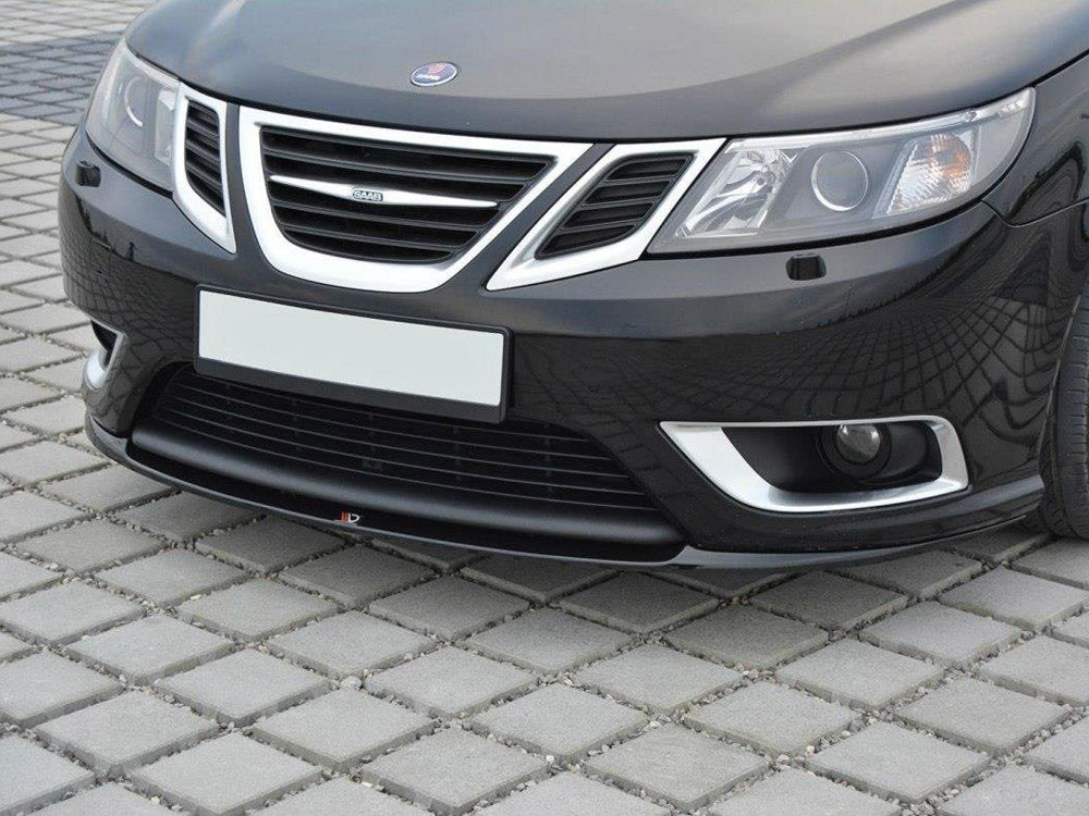 Maxton Design Front Splitter SAAB 9-3 AERO MK2 Facelift (2007-2011)