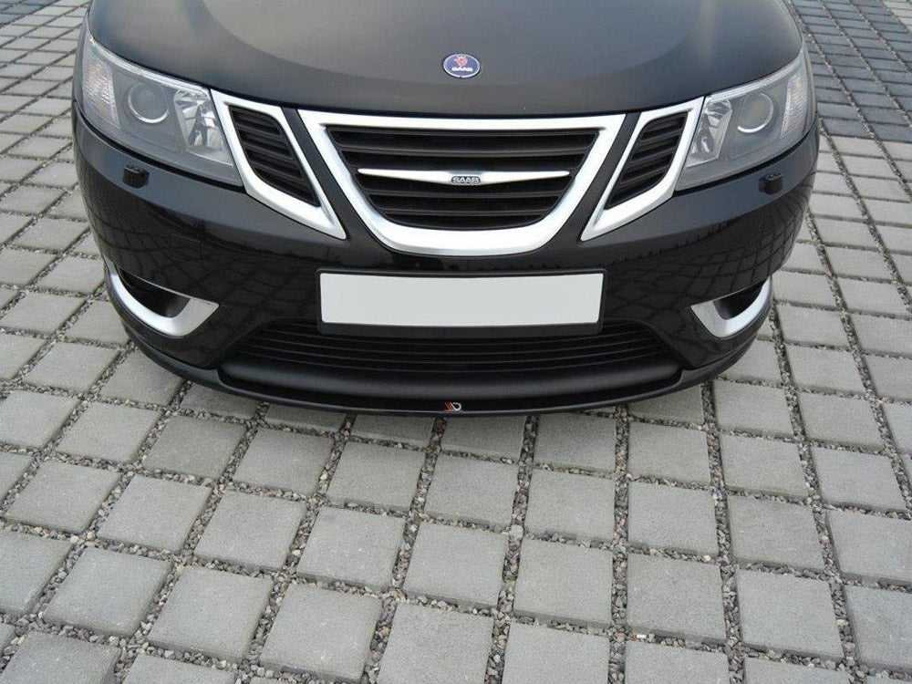Maxton Design Front Splitter SAAB 9-3 AERO MK2 Facelift (2007-2011)