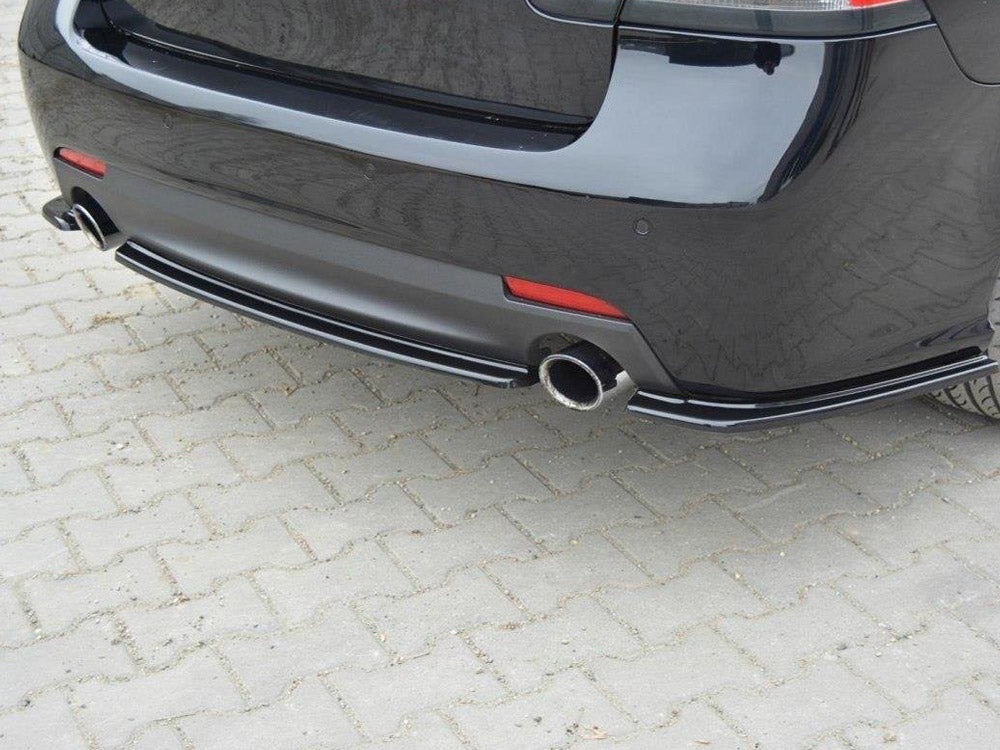 Maxton Design Central Rear Splitter SAAB 9-3 AERO MK2 Facelift (2007-2011)