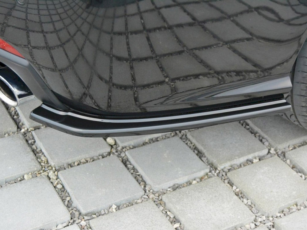 Maxton Design Rear Side Splitters SAAB 9-3 AERO MK2 Facelift (2007-2011) - Carbon Look