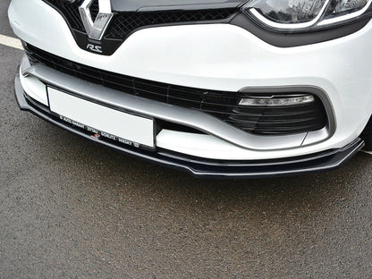 Maxton Design Front Splitter Renault CLIO MK4 RS (2013-2019)